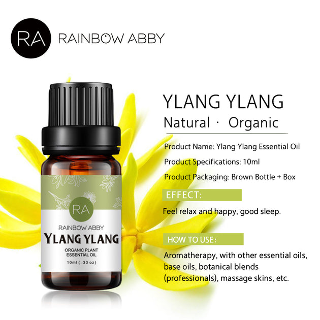 RAINBOW ABBY Lily of valley Essential Oil 100% Pure Organic Therapeutic  Grade Lily of valley Oil for Diffuser, Sleep, Perfume, Massage, Skin Care,  Aromatherapy, Bath - 10ML 