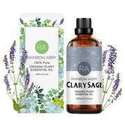 100% Pure Essential Oil 100ml Clary Sage For Aromatherapy Fragrance Therapeutic