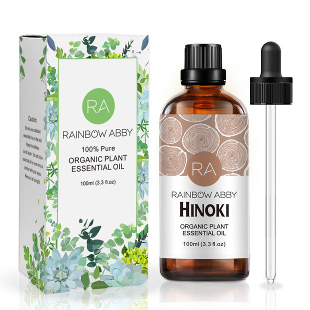 Hinoki Essential Oil (100ML) 100% Pure Natural Organic Aromatherapy for Diffuser