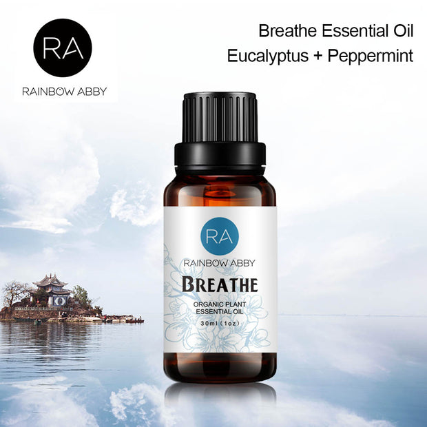 Difusor de aceites esenciales Breathe Blend Aceite de aromaterapia, 30 ml
