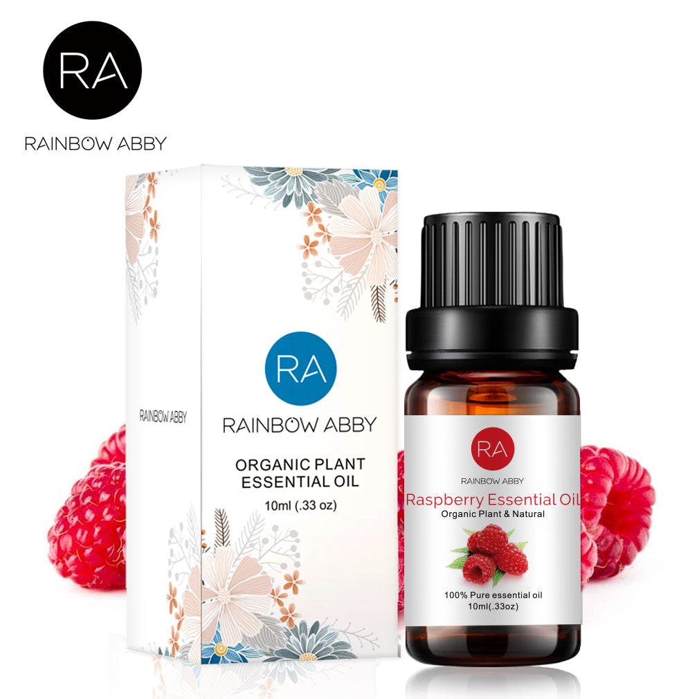 10 ml de aceite esencial de frambuesa, aceite de frambuesa de aromaterapia natural 100% puro para difusor