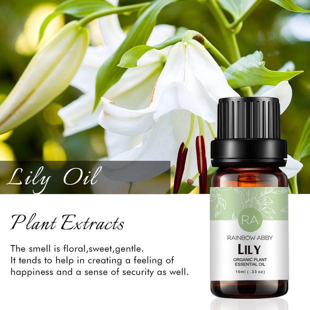 2-Pack 10ml Lily Essential Oils