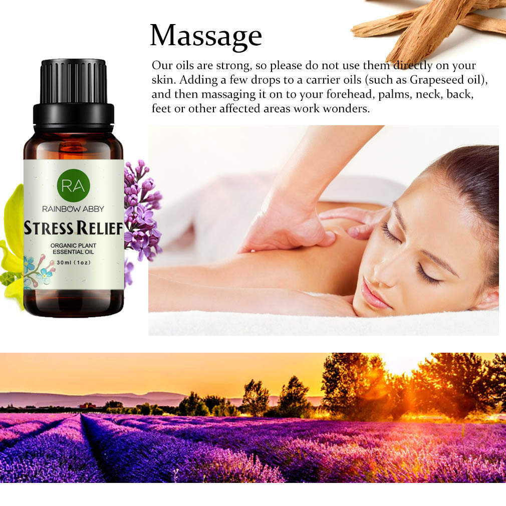 30ml Stress Relief Essential Oil Blend