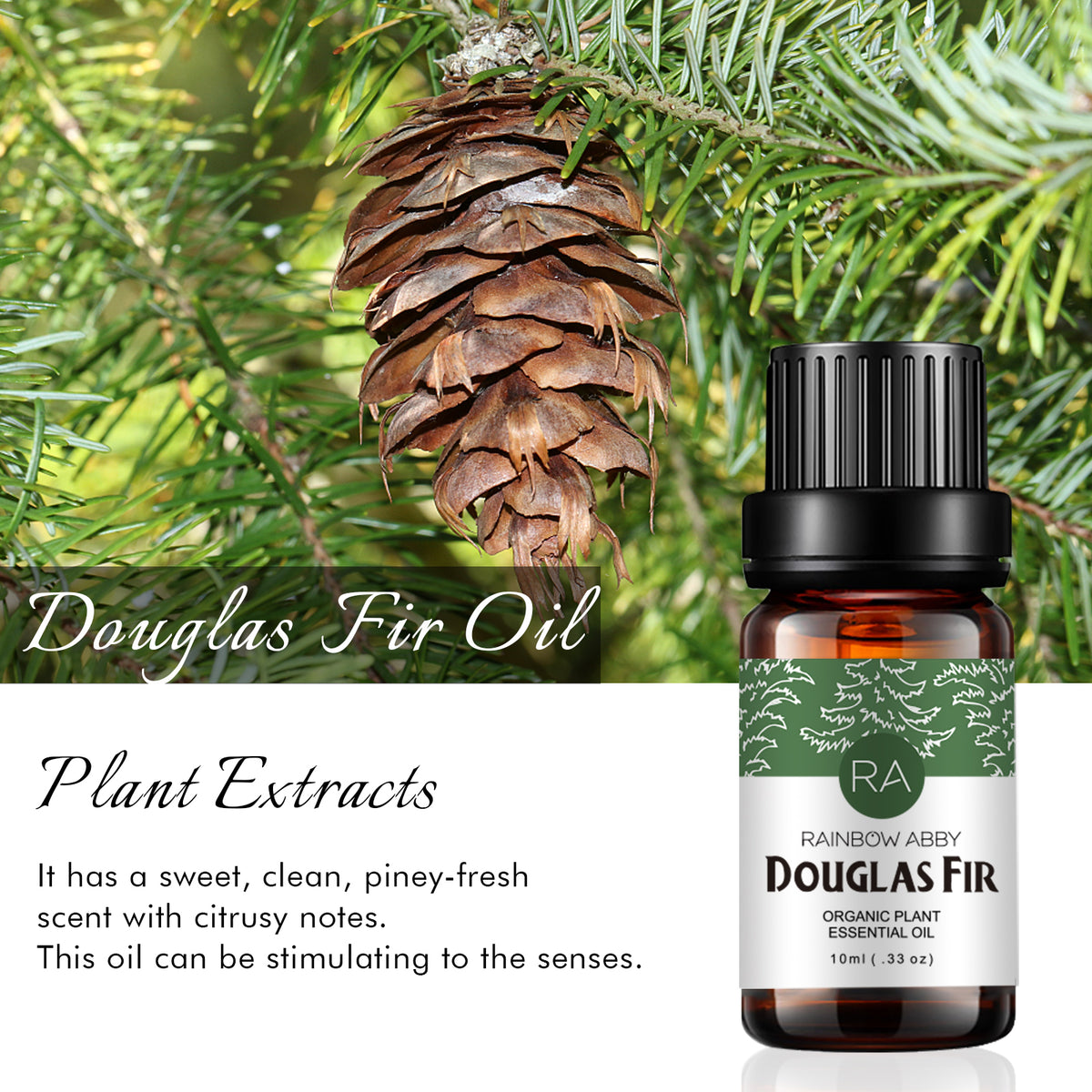 2-Pack 10ml Douglas Fir Essential Oil