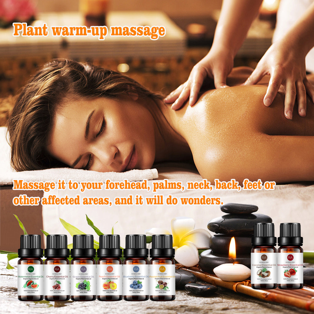 18-Pack 10ml Fruit Essential Oils Set