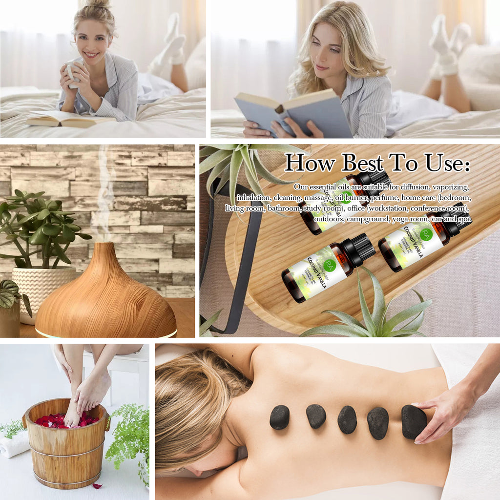 Coconut Vanilla Blend Essential Oils,essential oils,essential oils for diffusers for home