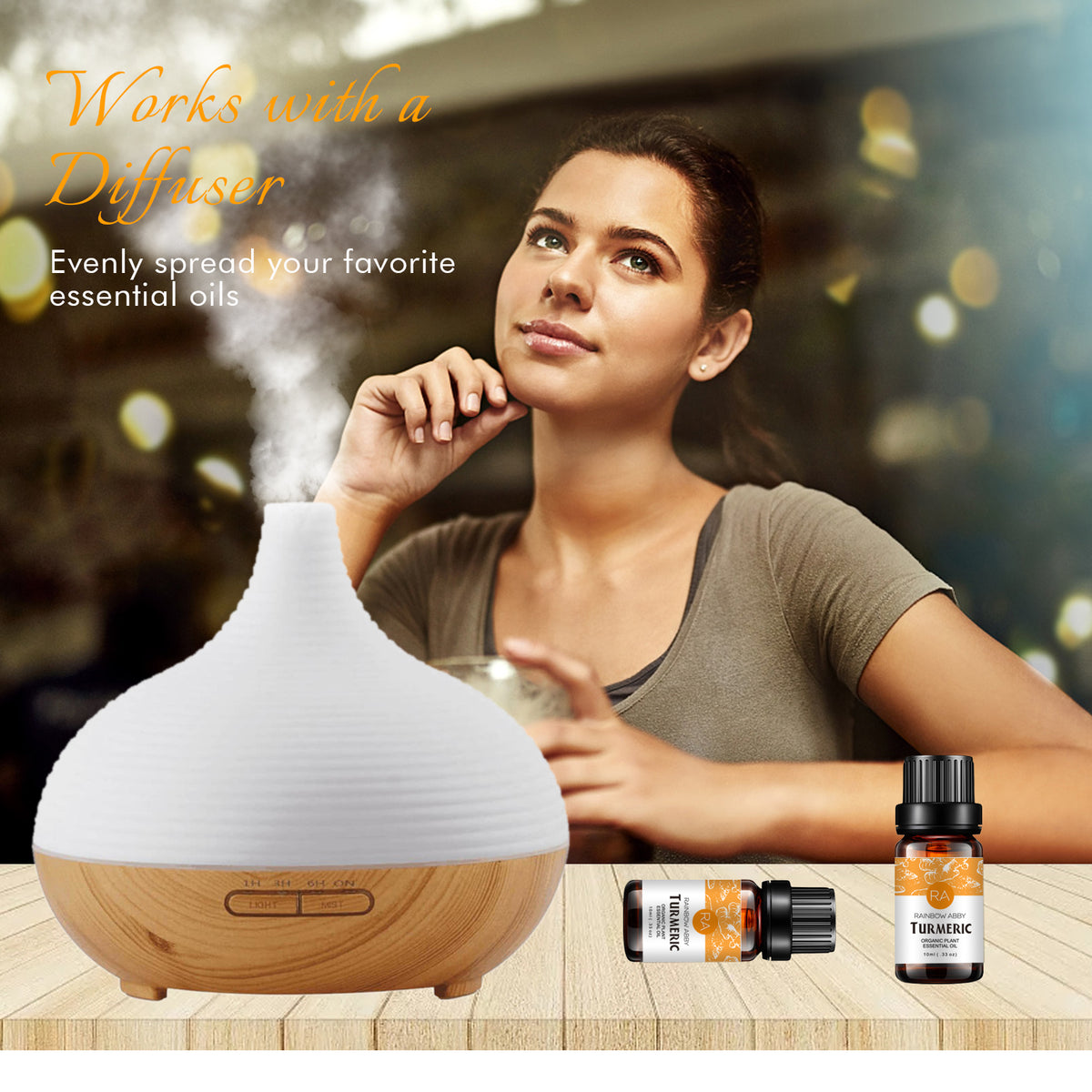 2-Pack 10ml Turmeric Essential Oil