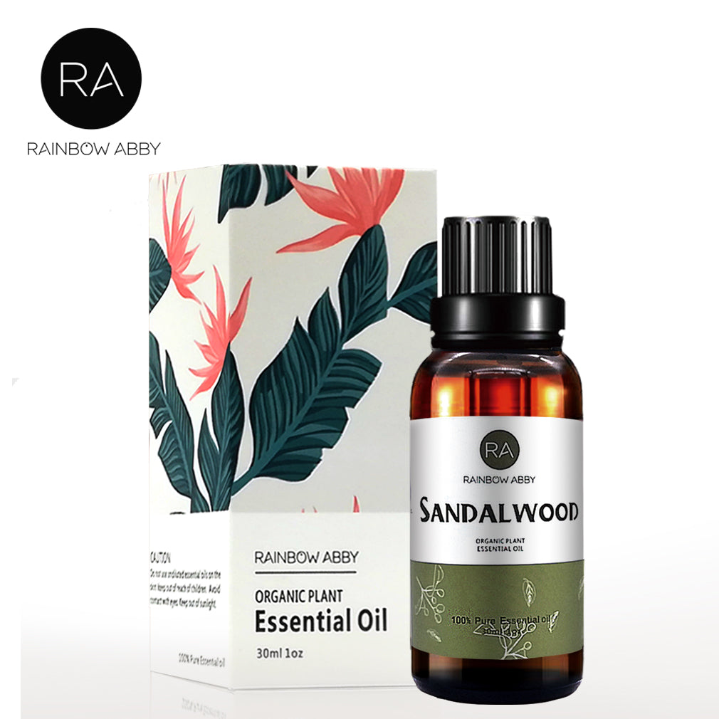 50 piezas de aceites esenciales de sándalo 30 ml (1 oz) -100% aceite de sándalo puro.