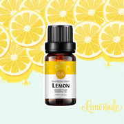 Aceite esencial de limón Aceite de aromaterapia 100% puro para difusor, jabones, velas, masajes, cuidado de la piel, perfumes - 10 ml