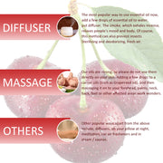 Aceite esencial de cereza, aromaterapia natural 100% puro Aceite de cereza para difusor (10 ml)