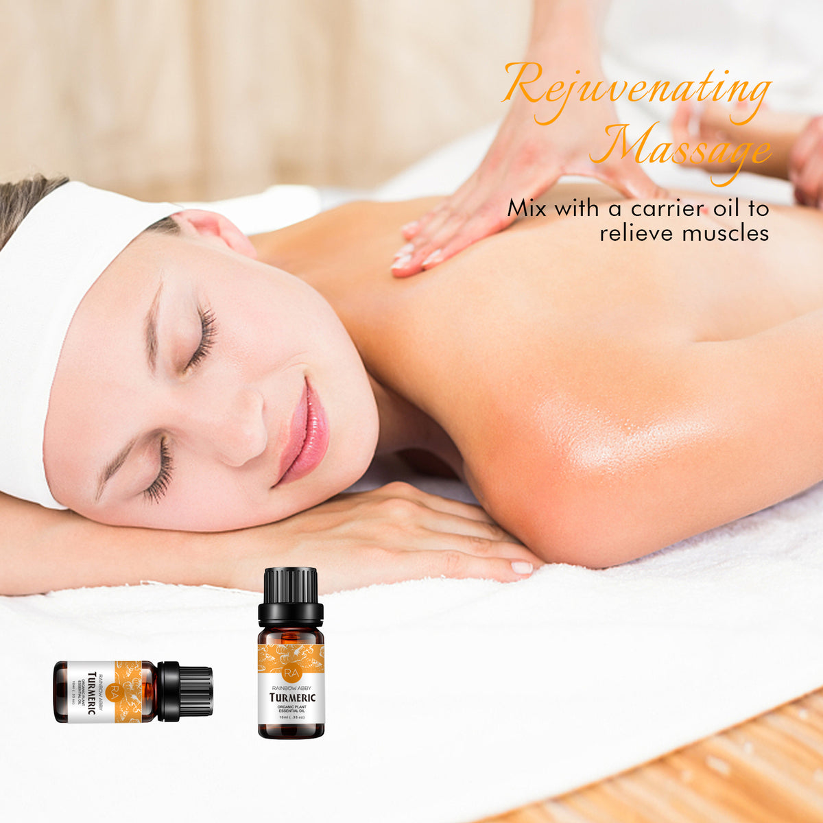 2-Pack 10ml Turmeric Essential Oil