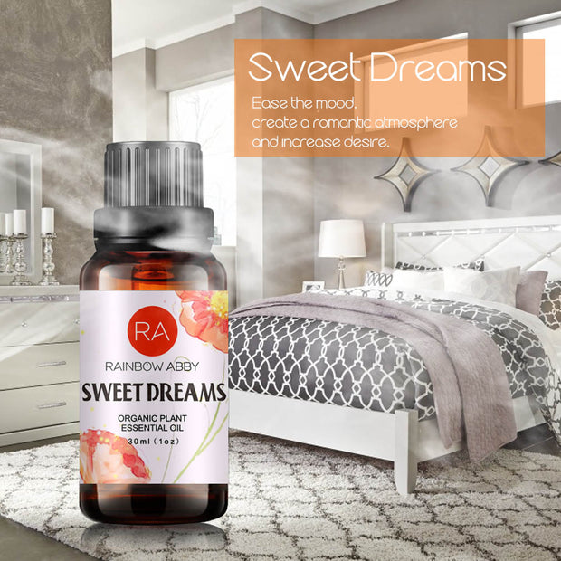 Mezcla de aceites esenciales Sweet Dreams de 30 ml: ayuda a dormir mejor más rápido y con tranquilidad