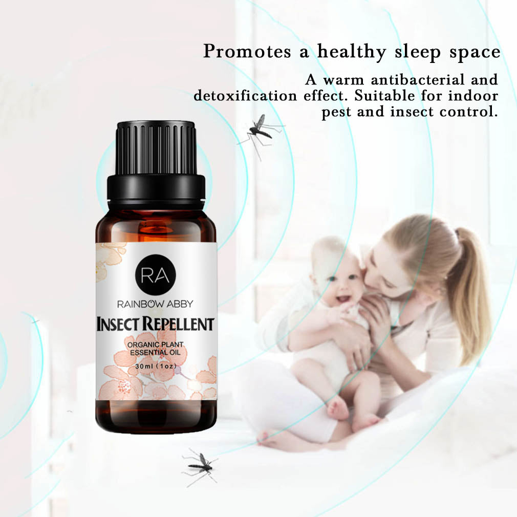 Mezcla de aceite esencial repelente de insectos de 30 ml - Ahuyenta a las pulgas de insectos