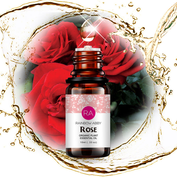 Aceite Esencial de Rosa 100% Aceite de Aromaterapia puro para Difusor, Perfumes, Masaje, Cuidado de la Piel, Jabones, Velas - 10ml