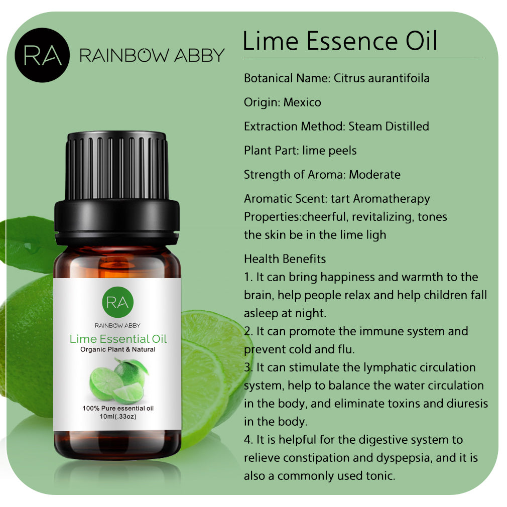 10ml Lime Essential Oil – RainbowAbby 2013