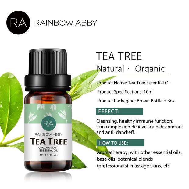 Tea Tree 10ml Aceites Esenciales de Aromaterapia