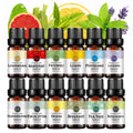 12 MUST-HAVE ESSENTIAL OILS - Uplifting,Freshening,Calming,Relaxing,Meditative