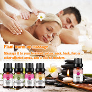 5x 10ml Floral Essential Oils Gift Set : Clove, Rose, Peony, Ylang Ylang, Chamomile