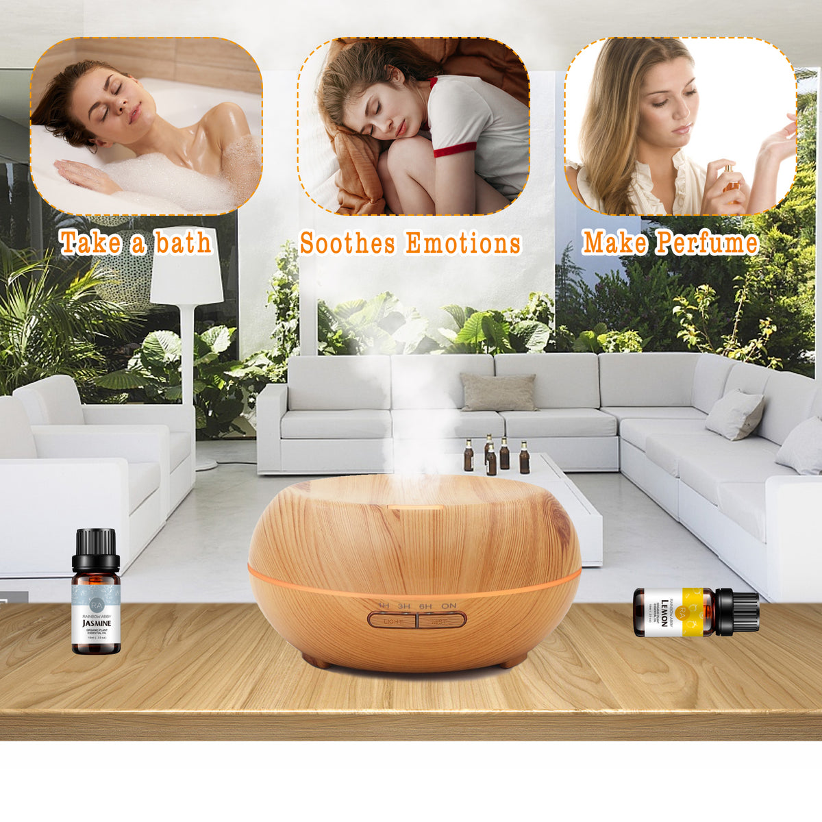 9-Pack 10ml Essential Oils Set for energy- For Instant Energy