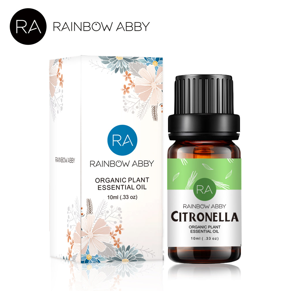 Aceite esencial de citronela - Aceite de citronela 100% puro - 10 ml